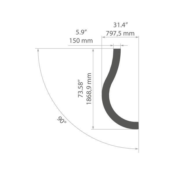 Snake-förmige LED-Lichtlösung